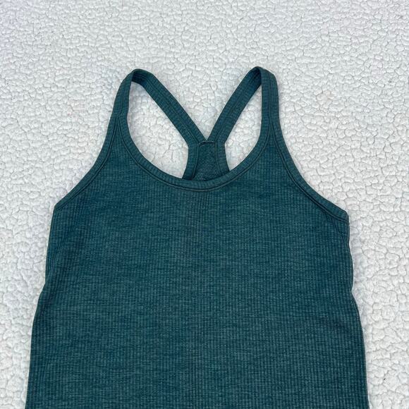 Lululemon Ebb to Street Dark Green Tank Top NWOT - Picture 5 of 9